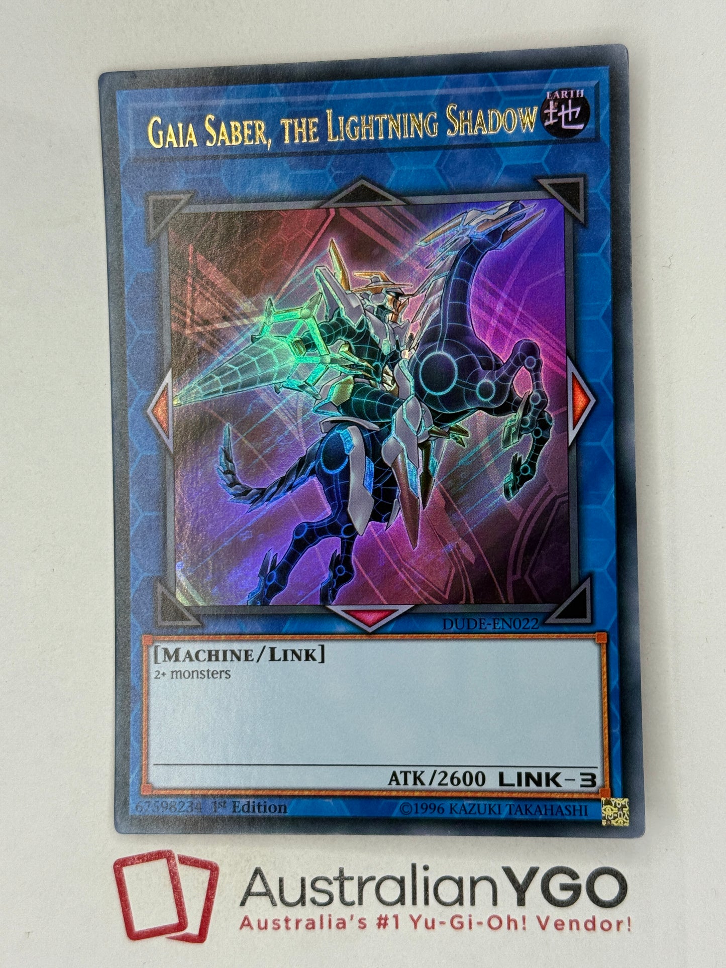 GAIA SABER, THE LIGHTNING SHADOW DUDE-ENO22