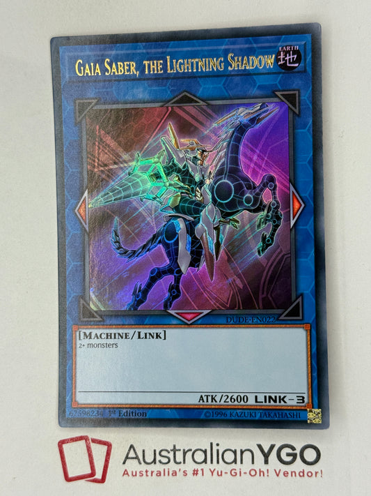 GAIA SABER, THE LIGHTNING SHADOW DUDE-ENO22