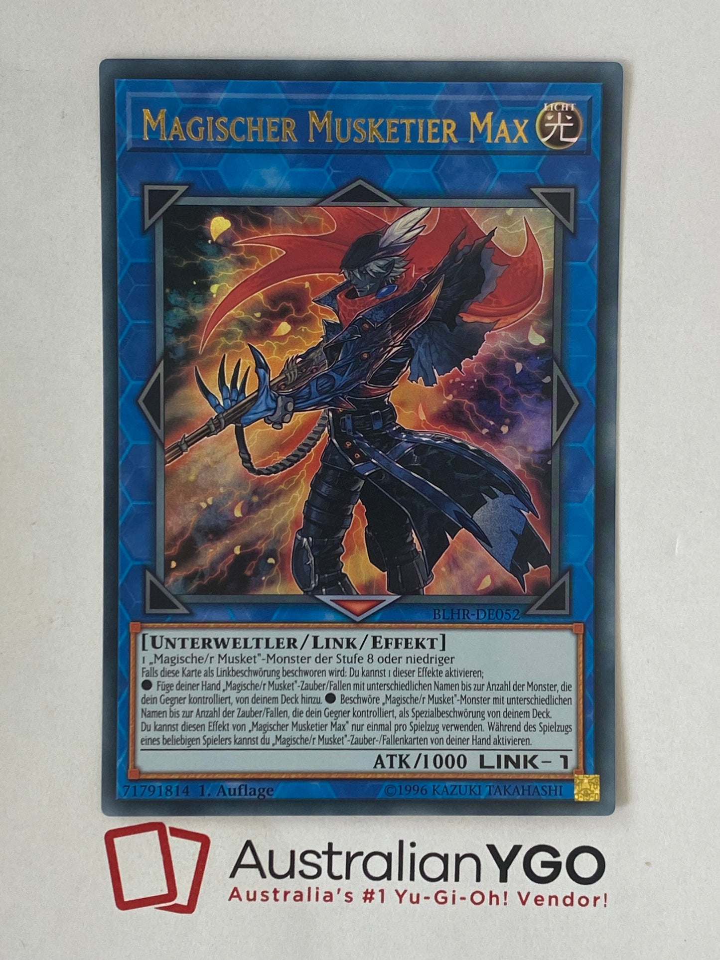 MAGICAL MUSKETEER MAX BLHR-DE052 (German)