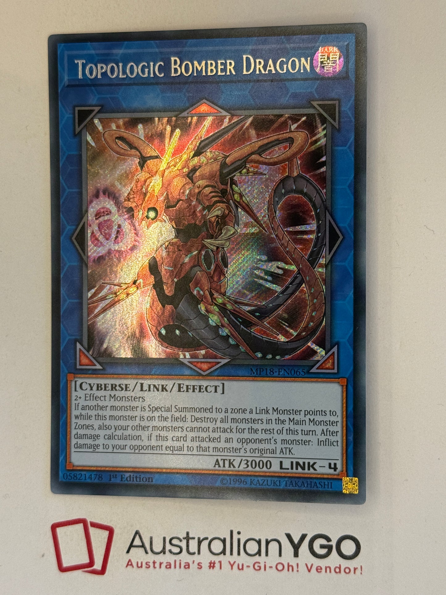 TOPOLOGIC BOMBER DRAGON MP18-EN065