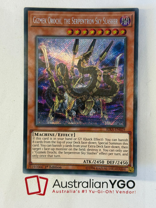 GIZMEK OROCHI, THE SERPENTRON SKY SLASHER RIRA-EN029