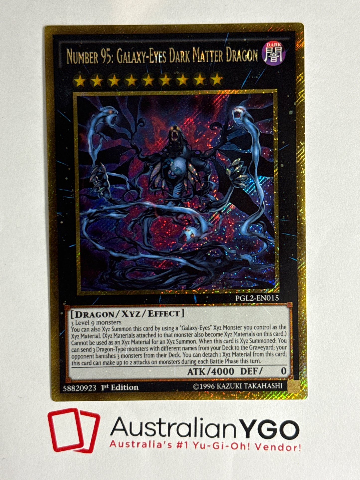 NUMBER 95: GALAXY-EYES DARK MATTER DRAGON PGL2-EN015