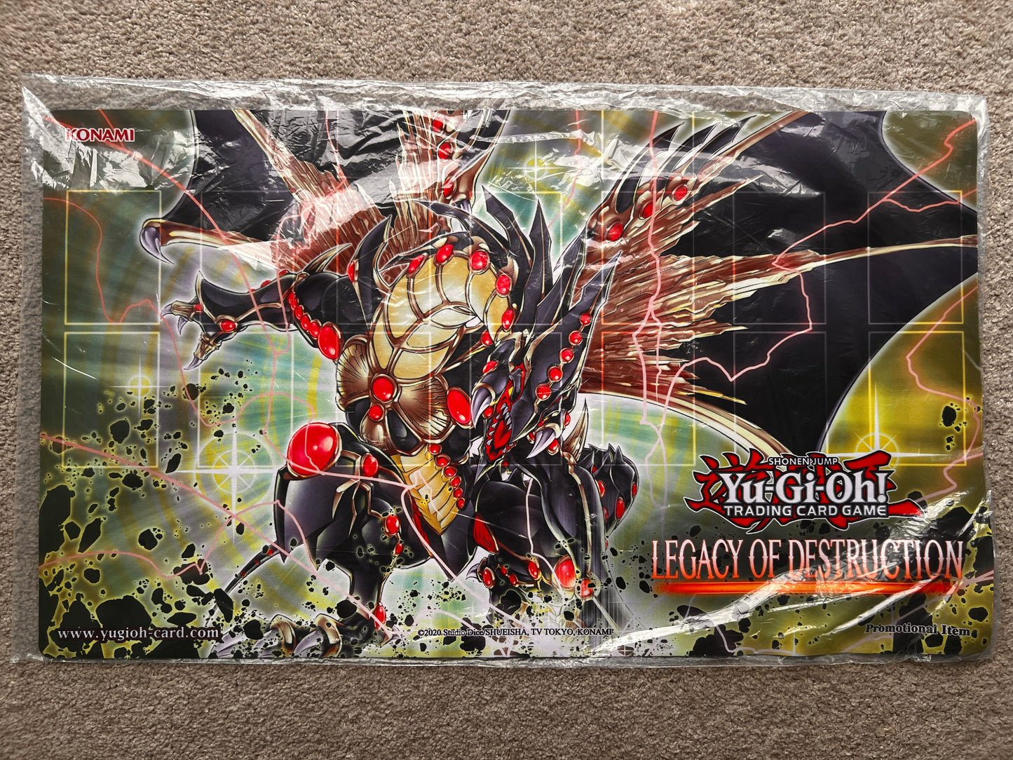 Official Yugioh Legacy Of Destruction Sneak Peak Playmat