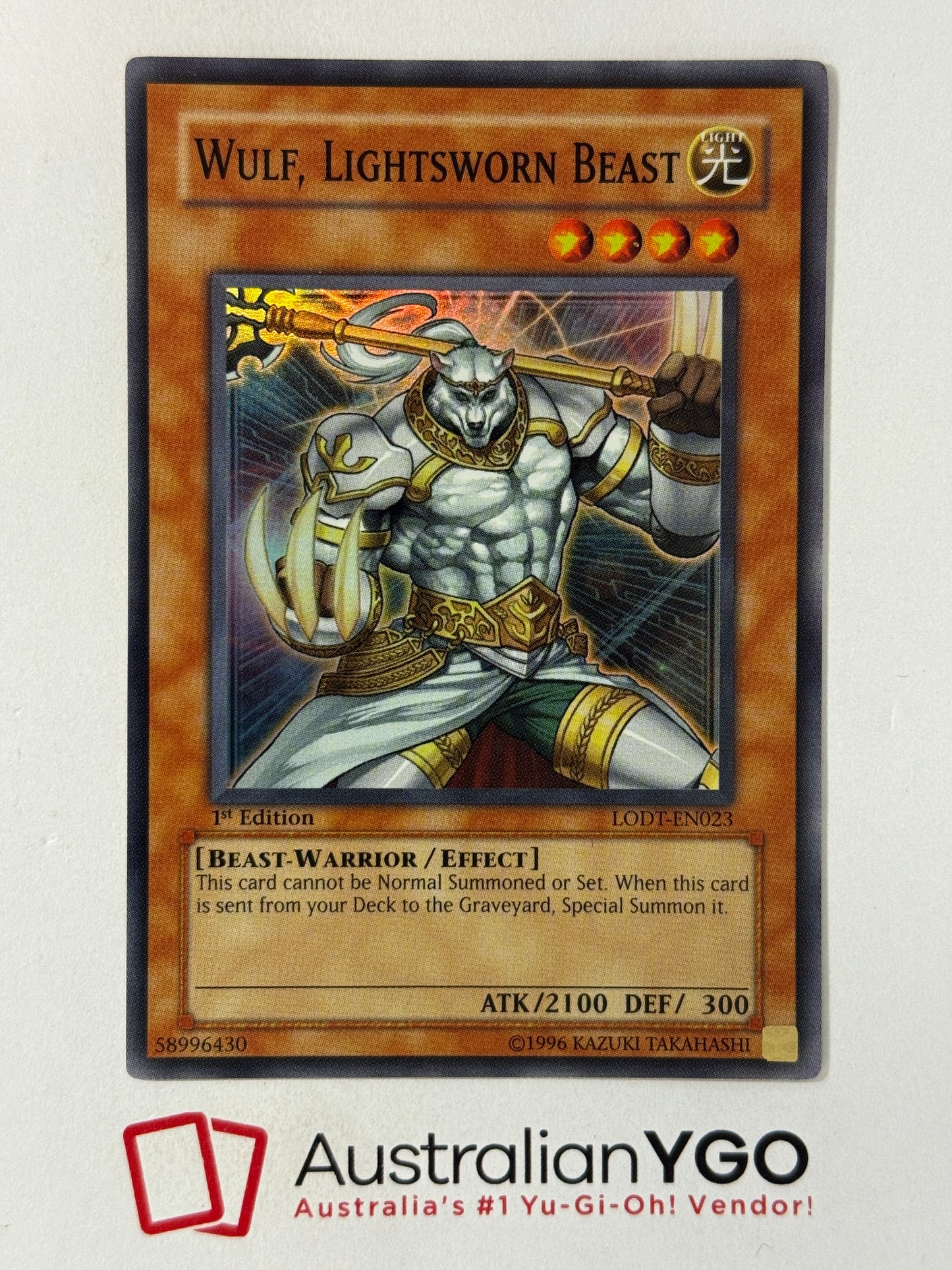 WULF, LIGHTSWORN BEAST LODT-EN023