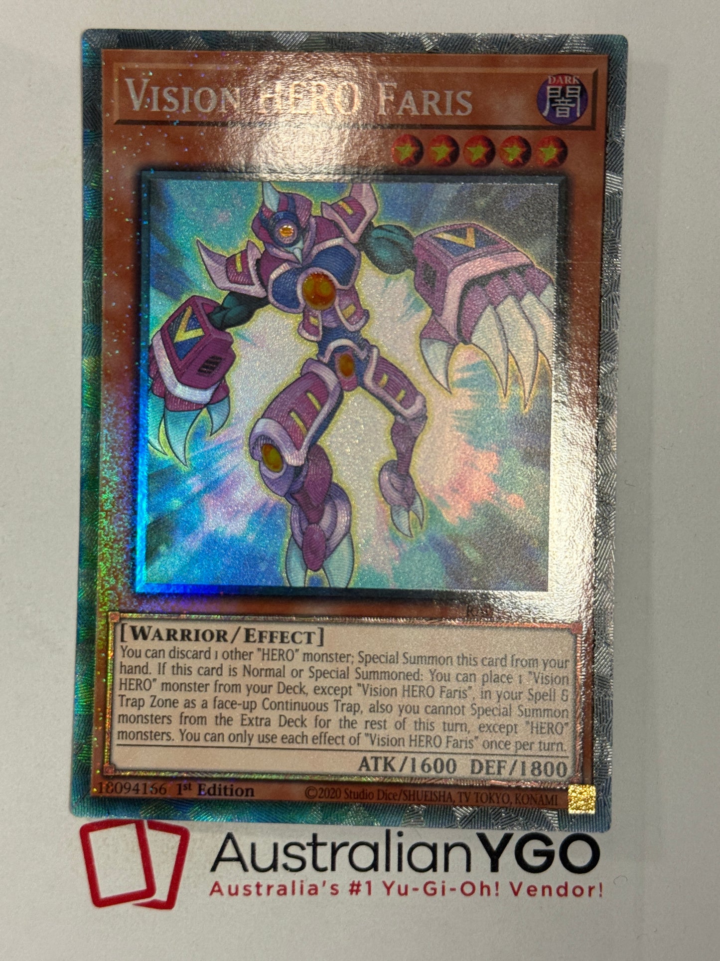 VISION HERO FARIS RA01-EN004 (PCR)