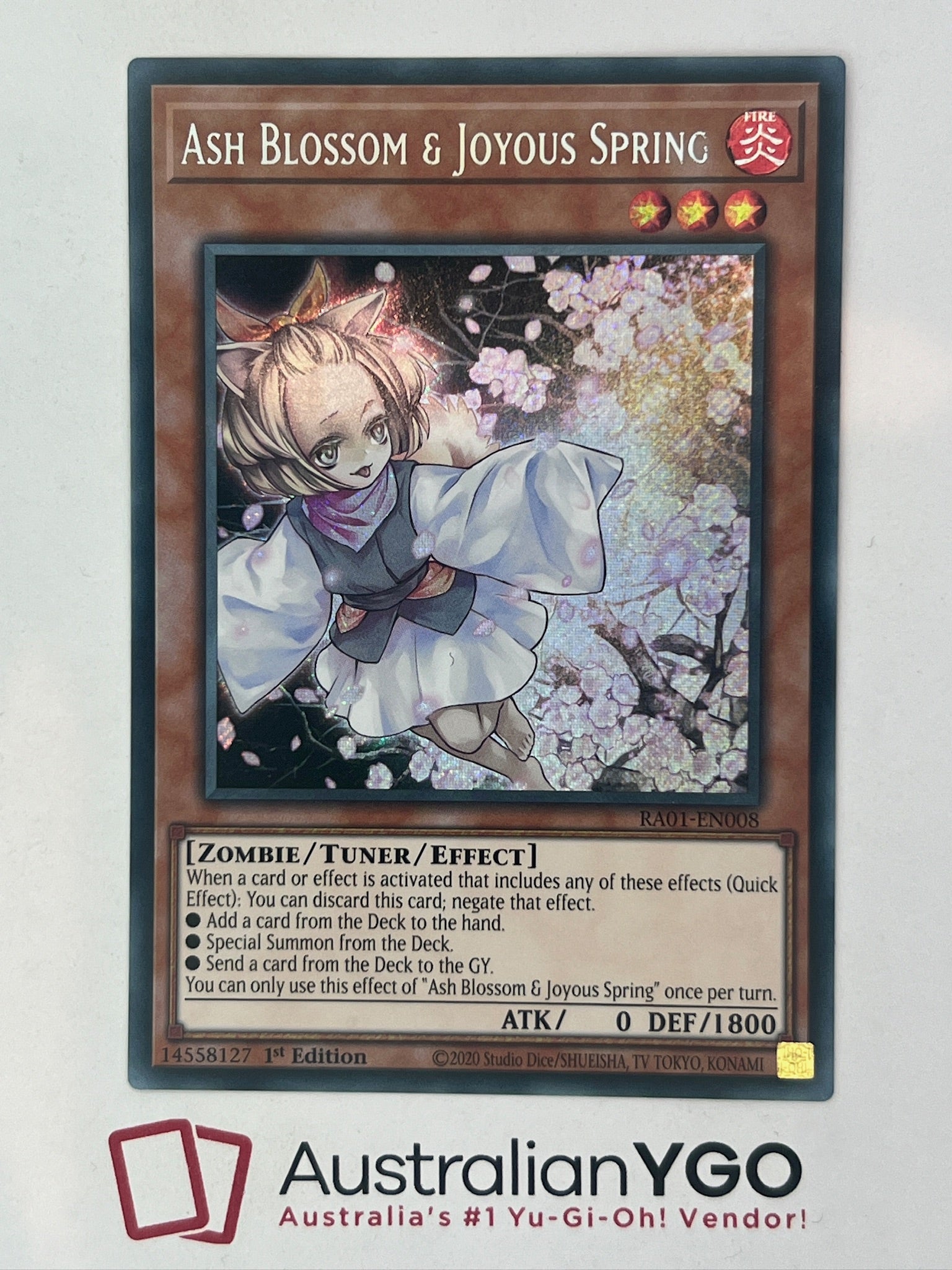 ASH BLOSSOM & JOYOUS SPRING RA01-EN008 – Aus Ygo