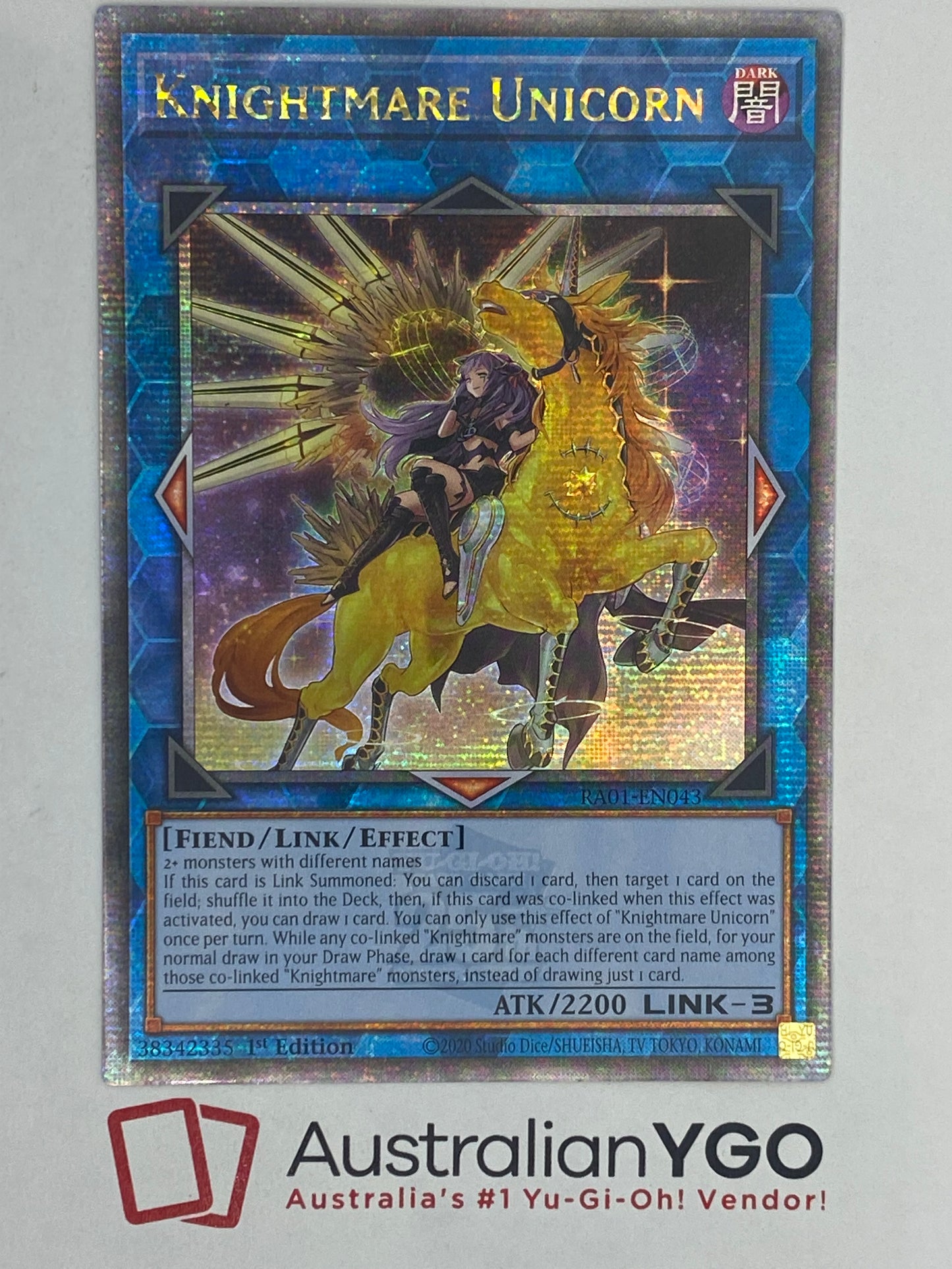 KNIGHTMARE UNICORN (American) RA01-EN043