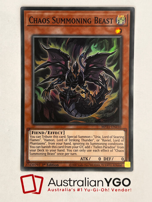 CHAOS SUMMONING BEAST MP21-EN250