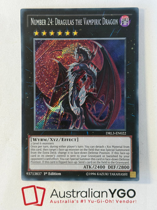 NUMBER 24: DRAGULAS THE VAMPIRIC DRAGON DRL3-EN022