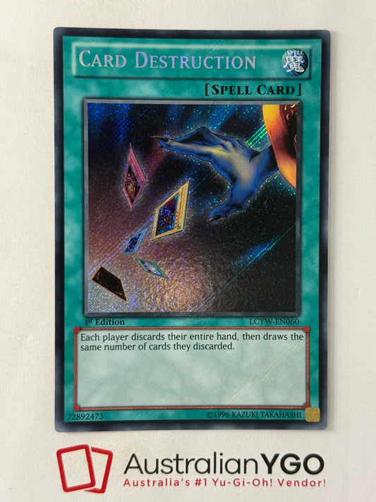 CARD DESTRUCTION LCYW-EN060