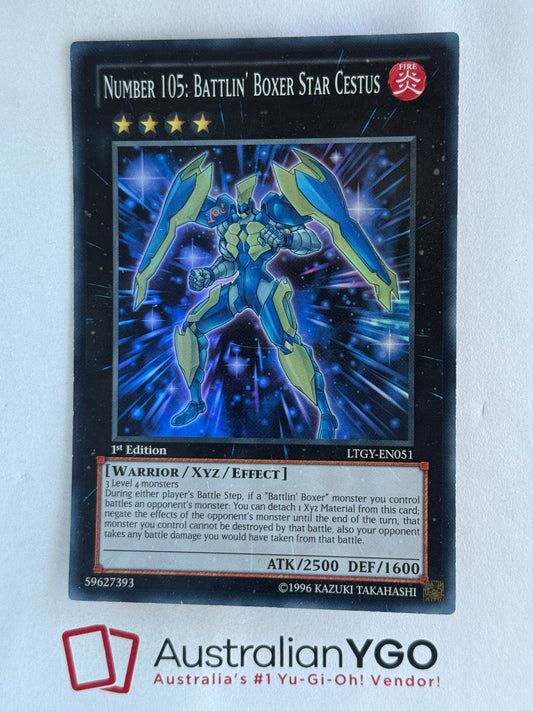 NUMBER 105: BATTLIN BOXER STAR CESTUS LTGY-EN051
