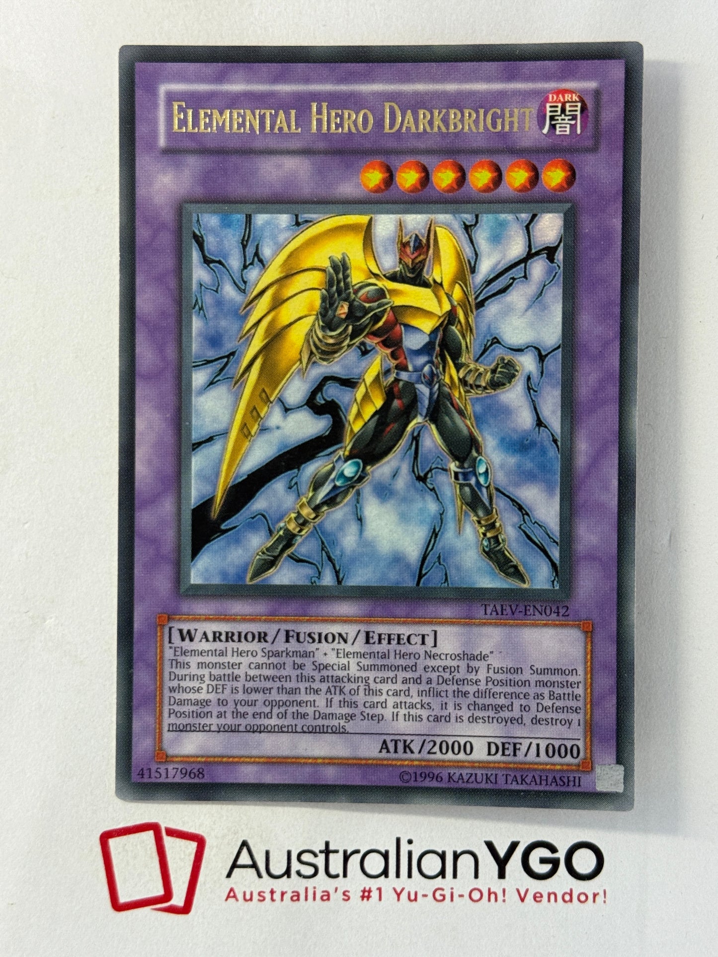 ELEMENTAL HERO DARKBRIGHT TAEV-EN042
