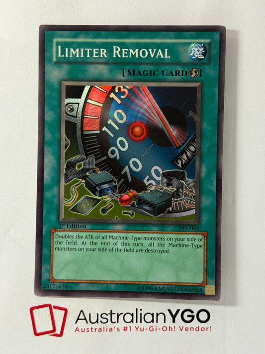 LIMITER REMOVAL PSV-064