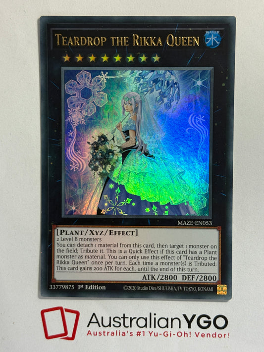 TEARDROP THE RIKKA QUEEN MAZE-EN053