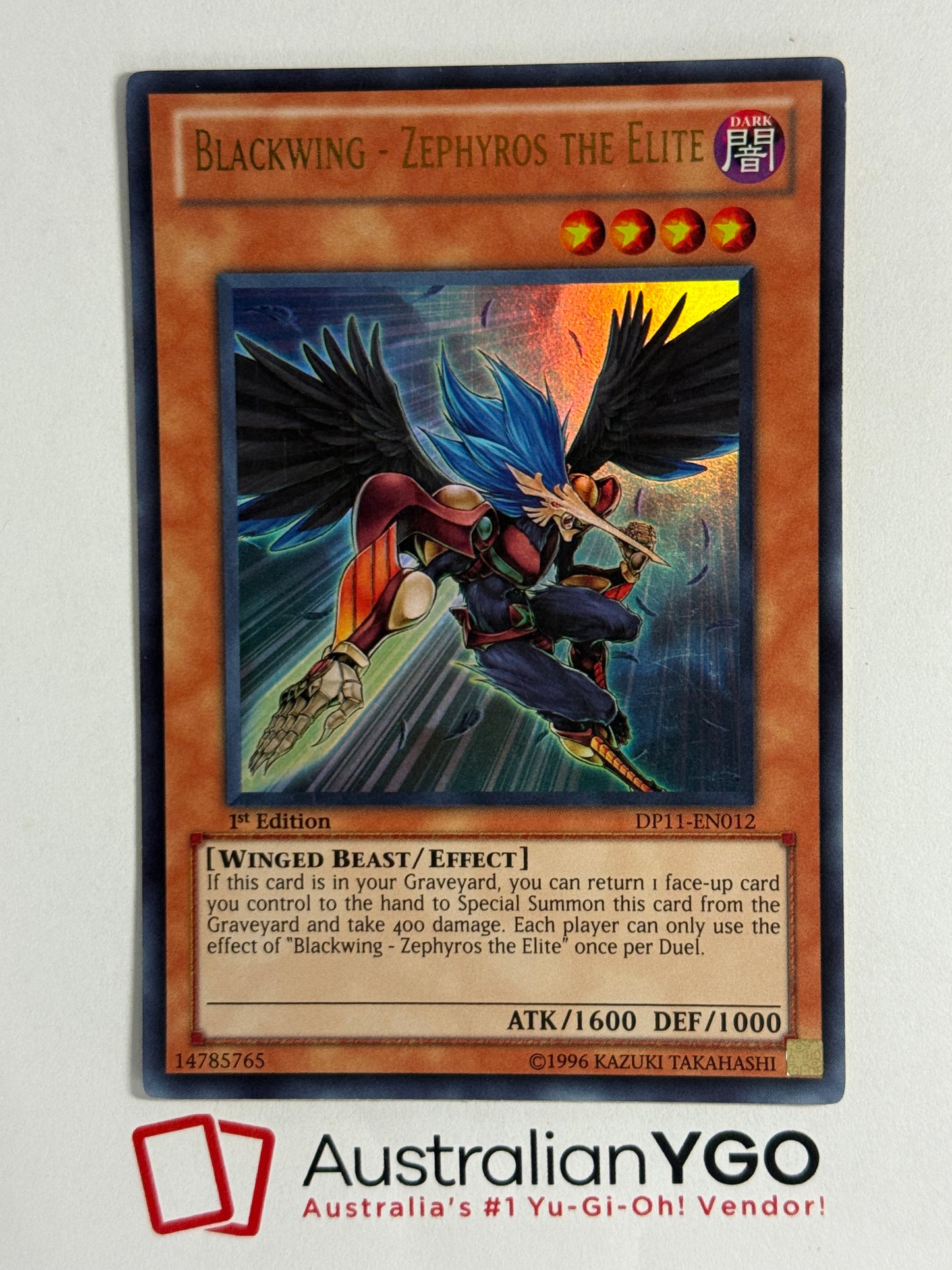 BLACKWING - ZEPHYROS THE ELITE DP11-EN012
