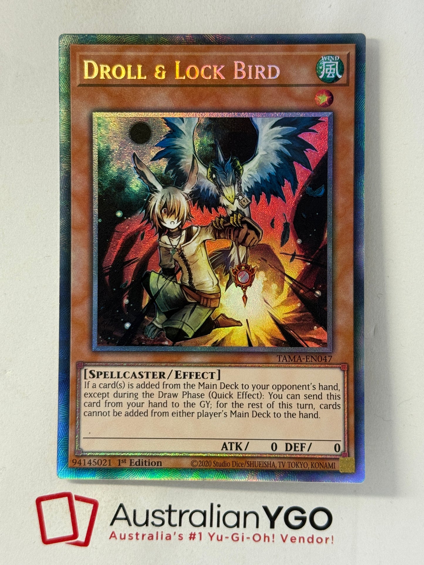 DROLL & LOCK BIRD TAMA-ENO47