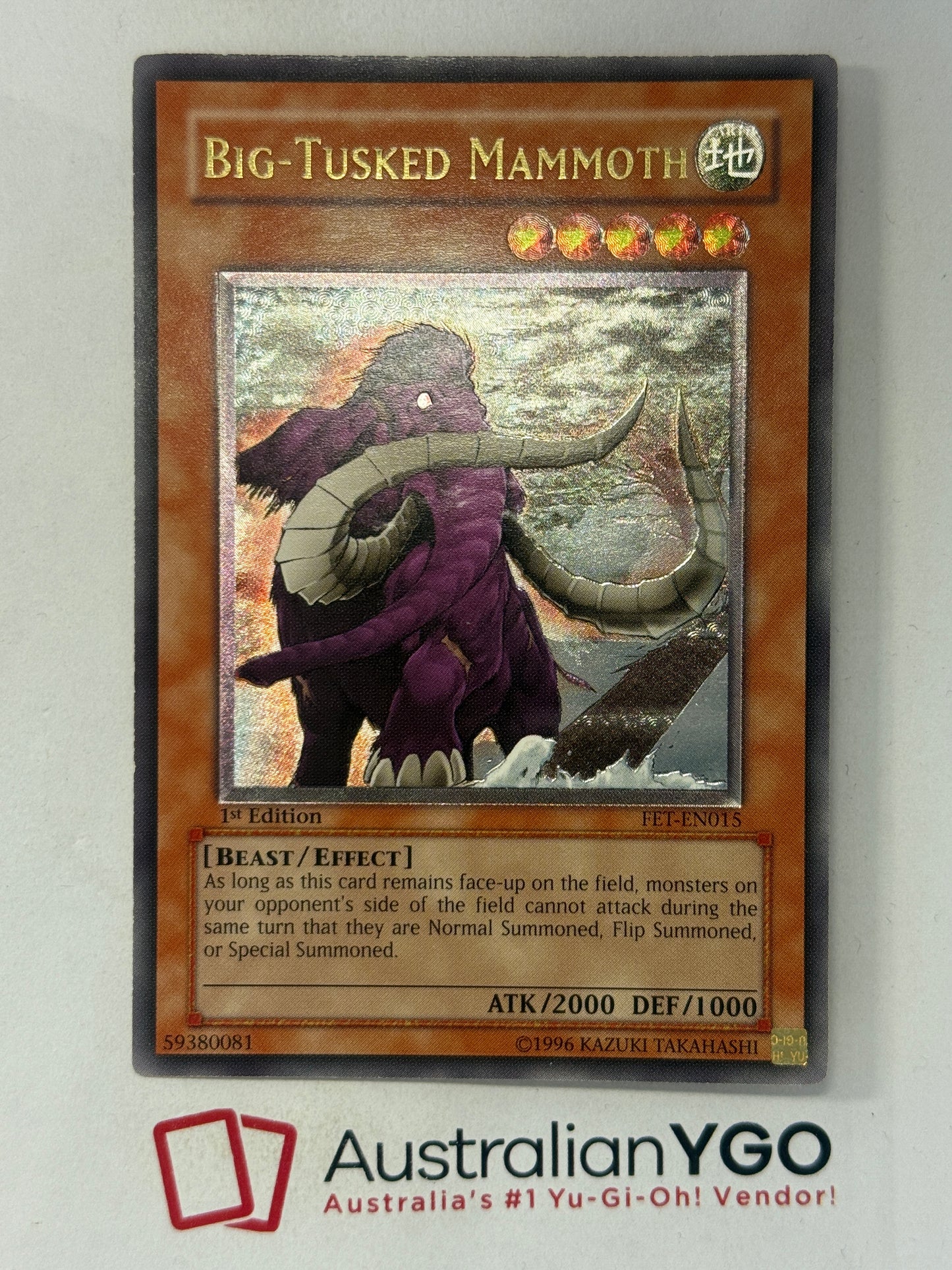 BIG-TUSKED MAMMOTH FET-ENO15 (UTR)