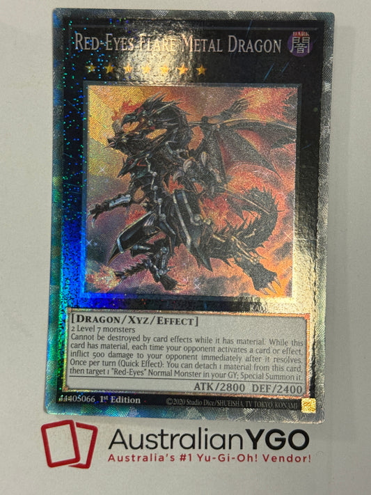 RED-EYES FLARE METAL DRAGON RA01-EN038 (PCR)