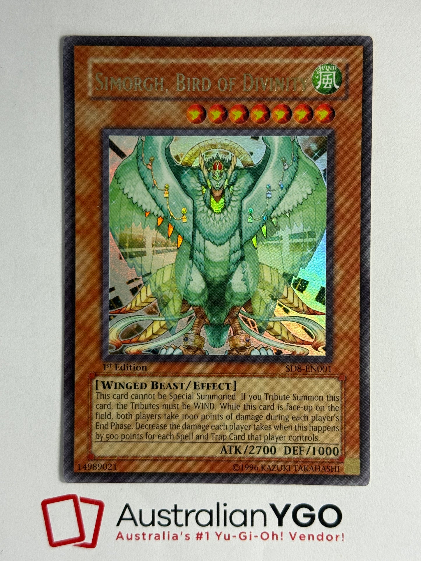 SIMORGH, BIRD OF DIVINITY SD8-EN001