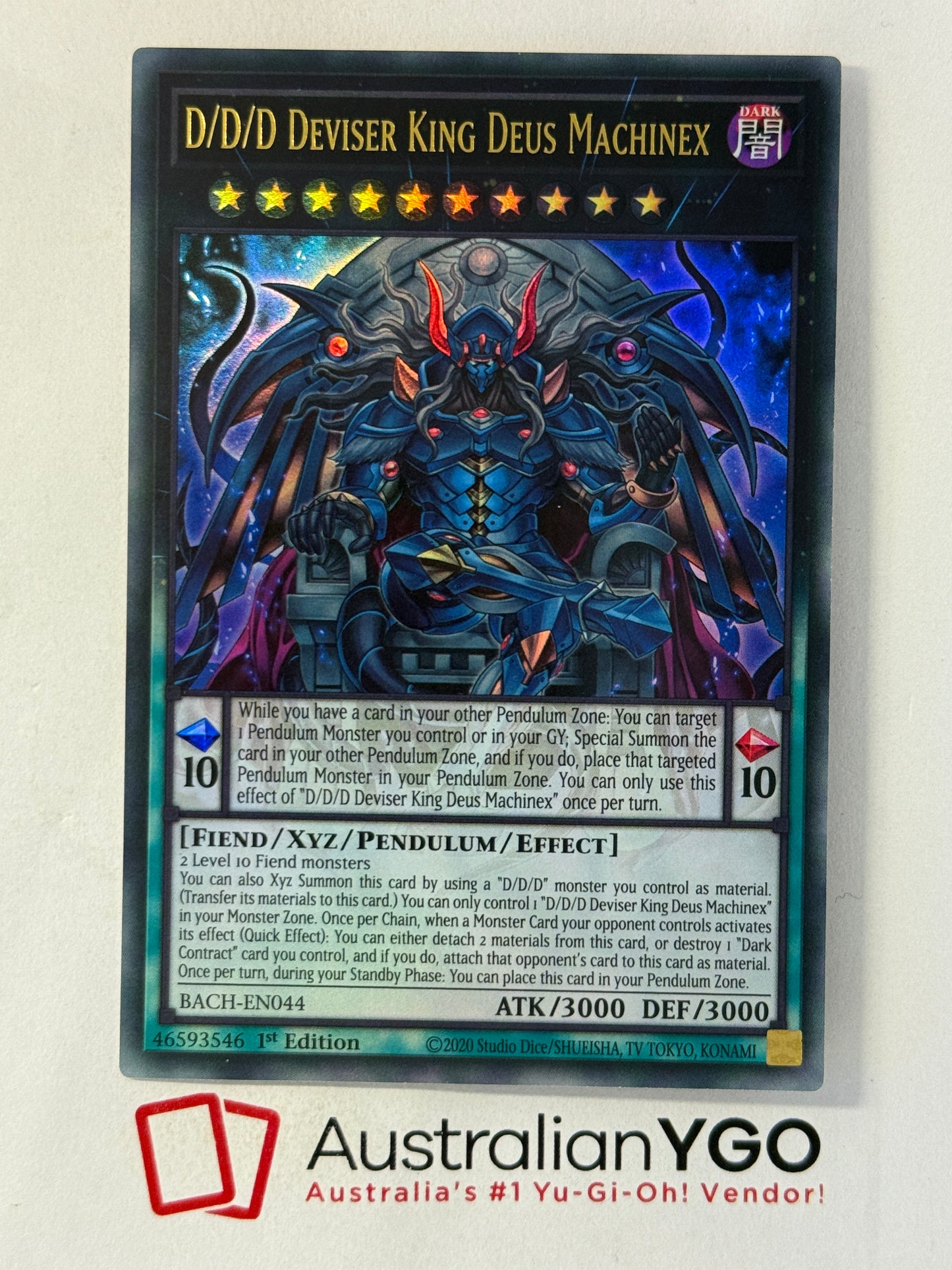 D/D/D DEVISER KING DEUS MACHINEX BACH-EN044