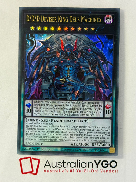 D/D/D DEVISER KING DEUS MACHINEX BACH-EN044
