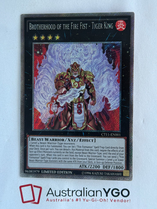 BROTHERHOOD OF THE FIRE FIST - TIGER KING CT11-EN001