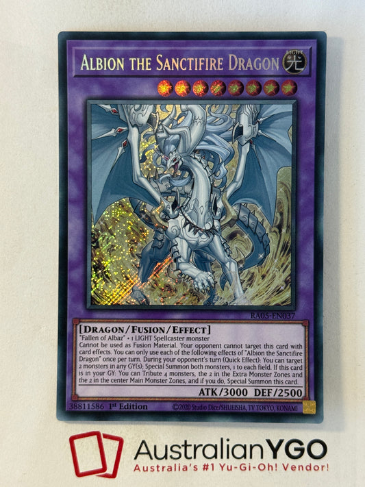 ALBION THE SANCTIFIRE DRAGON RA05-EN037