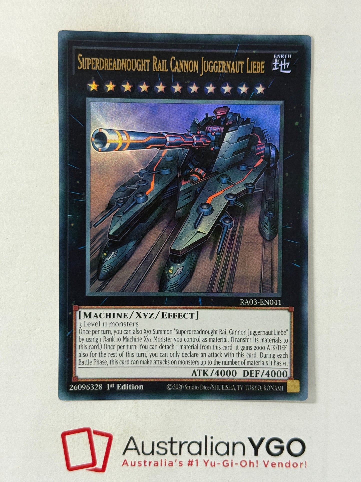 SUPERDREADNOUGHT RAIL CANNON JUGGERNAUT LIBE RA03-EN041