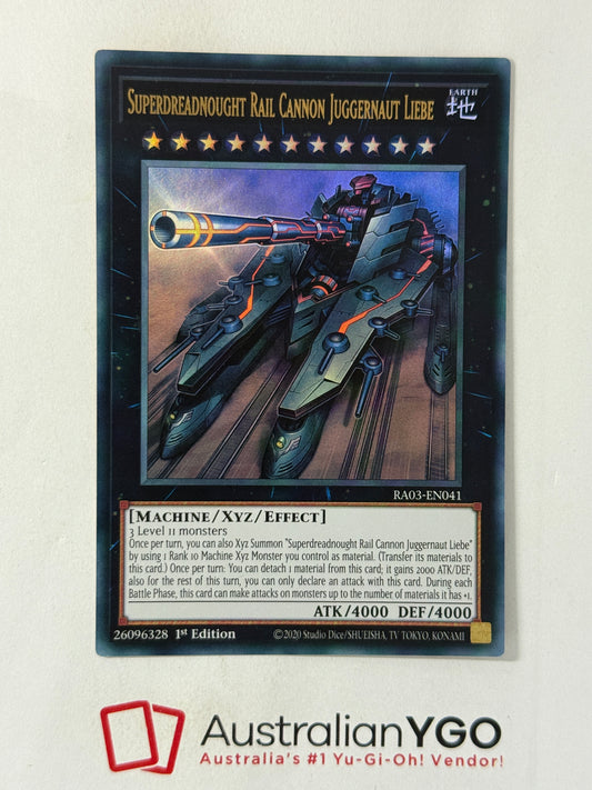 SUPERDREADNOUGHT RAIL CANNON JUGGERNAUT LIBE RA03-EN041