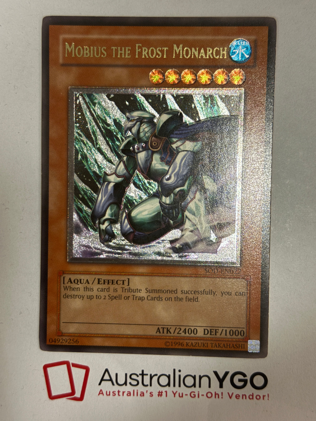 MOBIUS THE FROST MONARCH SOD-EN022 (UTR)