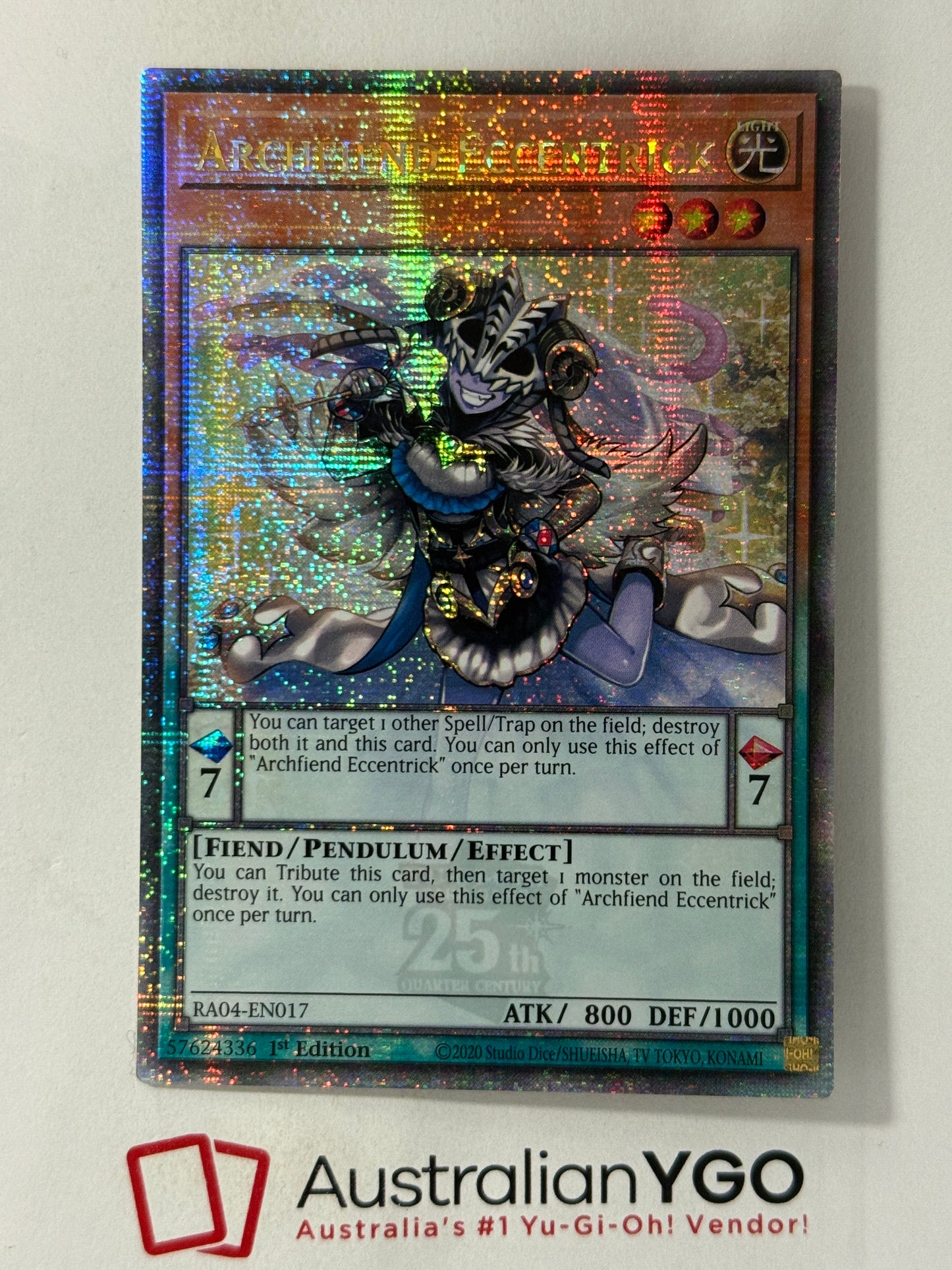 ARCHFIEND ECCENTRIC RA04-EN017 (QCR)