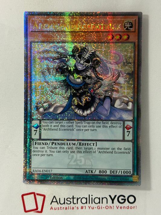 ARCHFIEND ECCENTRIC RA04-EN017 (QCR)