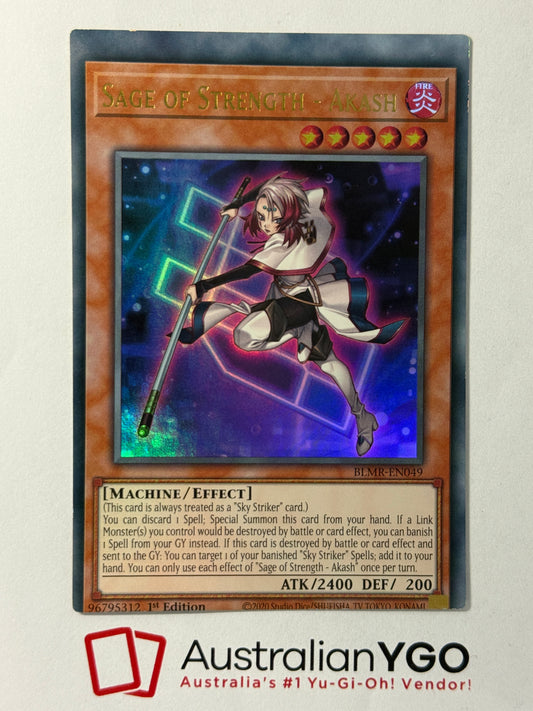 SAGE OF STRENGTH AKASH BLMR-EN049 (Misprint)