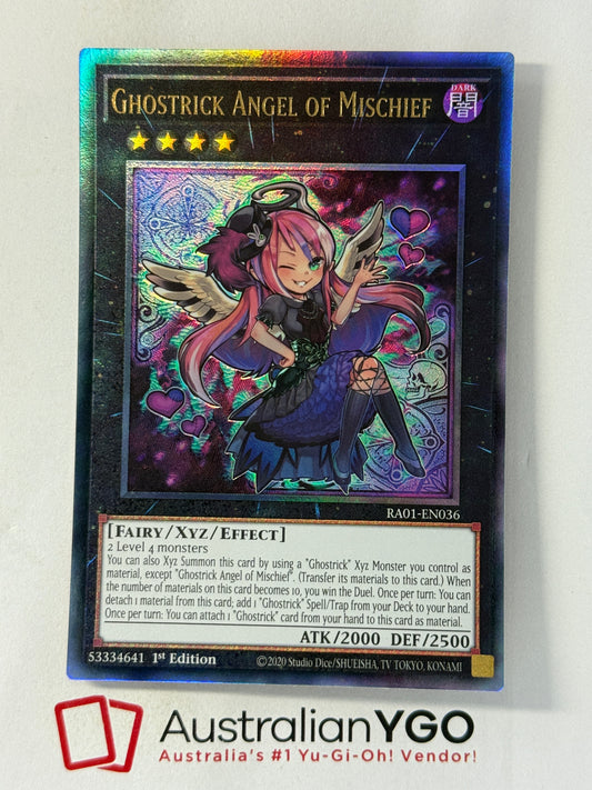 GHOSTRICK ANGEL OF MISCHIEF RA01-EN036 (PUR)