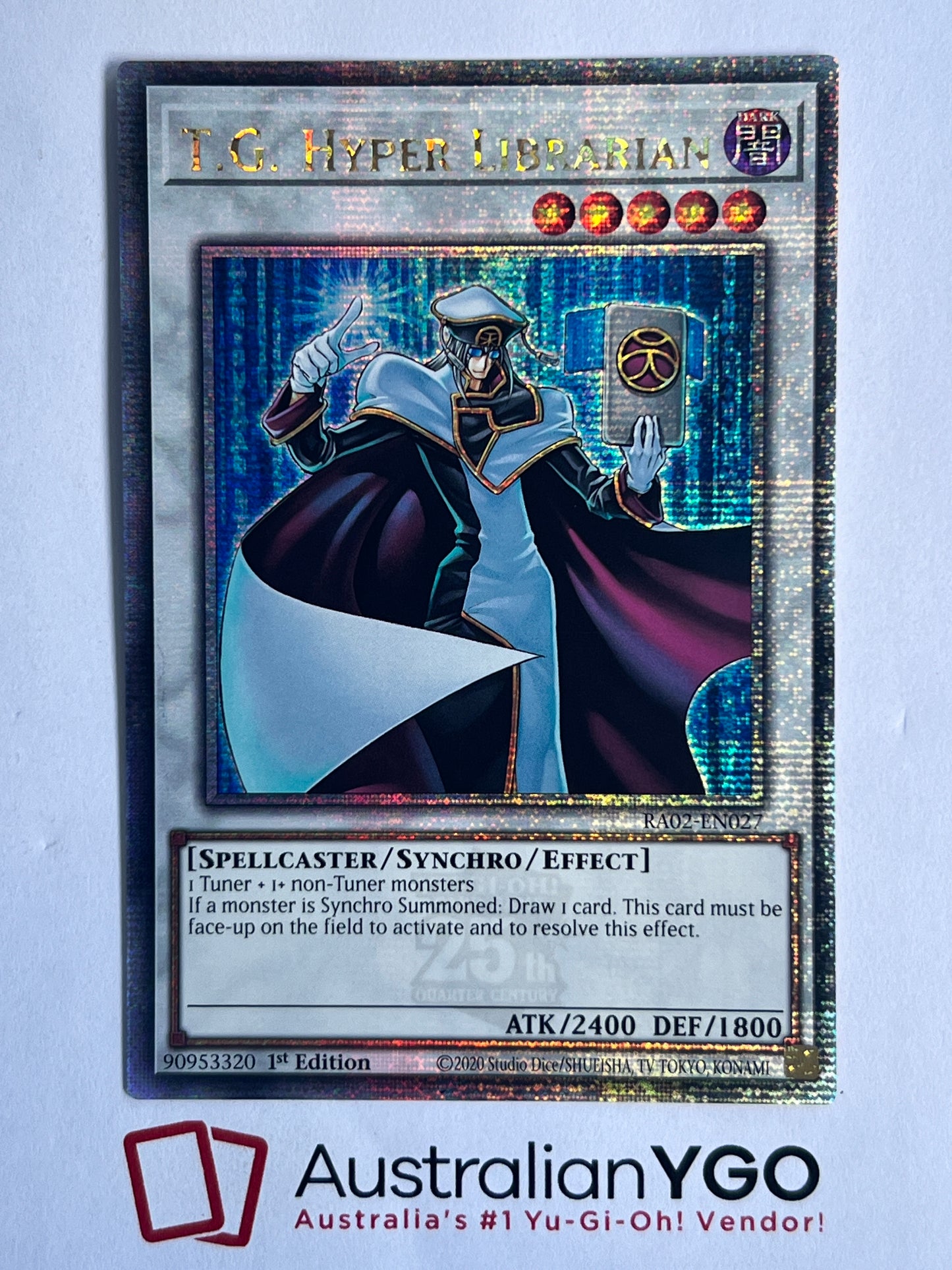 T.G. HYPER LIBRARIAN RA02-EN02 (QCR)