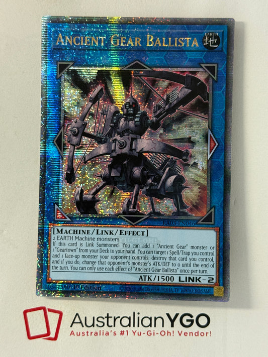 ANCIENT GEAR BALLISTA RA03-EN046 (QCR)