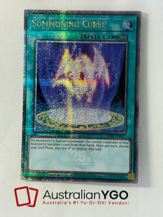 SUMMONING CURSE RA03-EN057 (QCR)