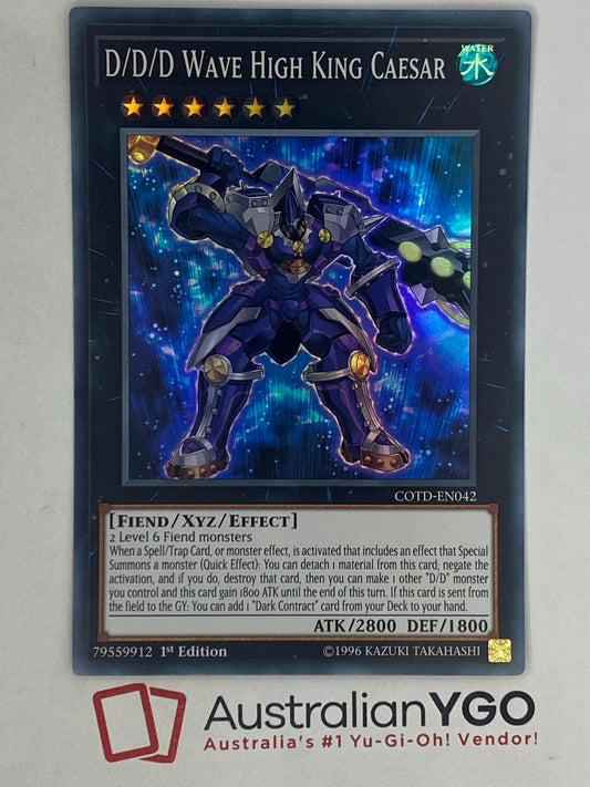 D/D/D WAVE HIGH KING CAESAR COTD-EN042