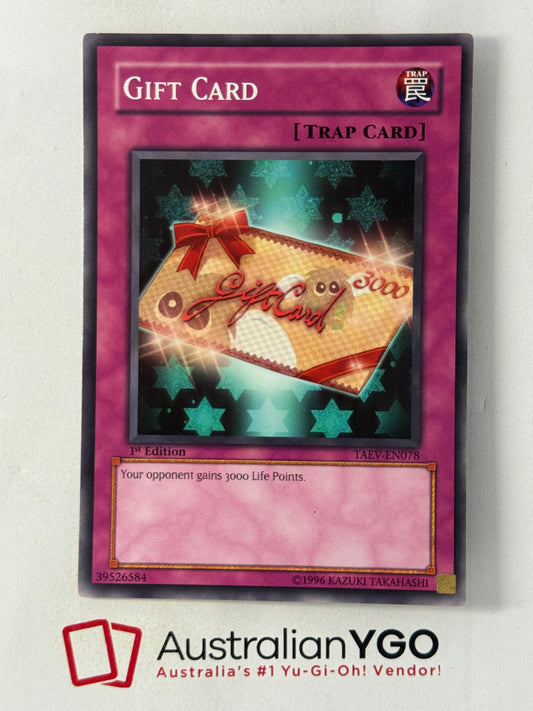 GIFT CARD TAEV-ENO78