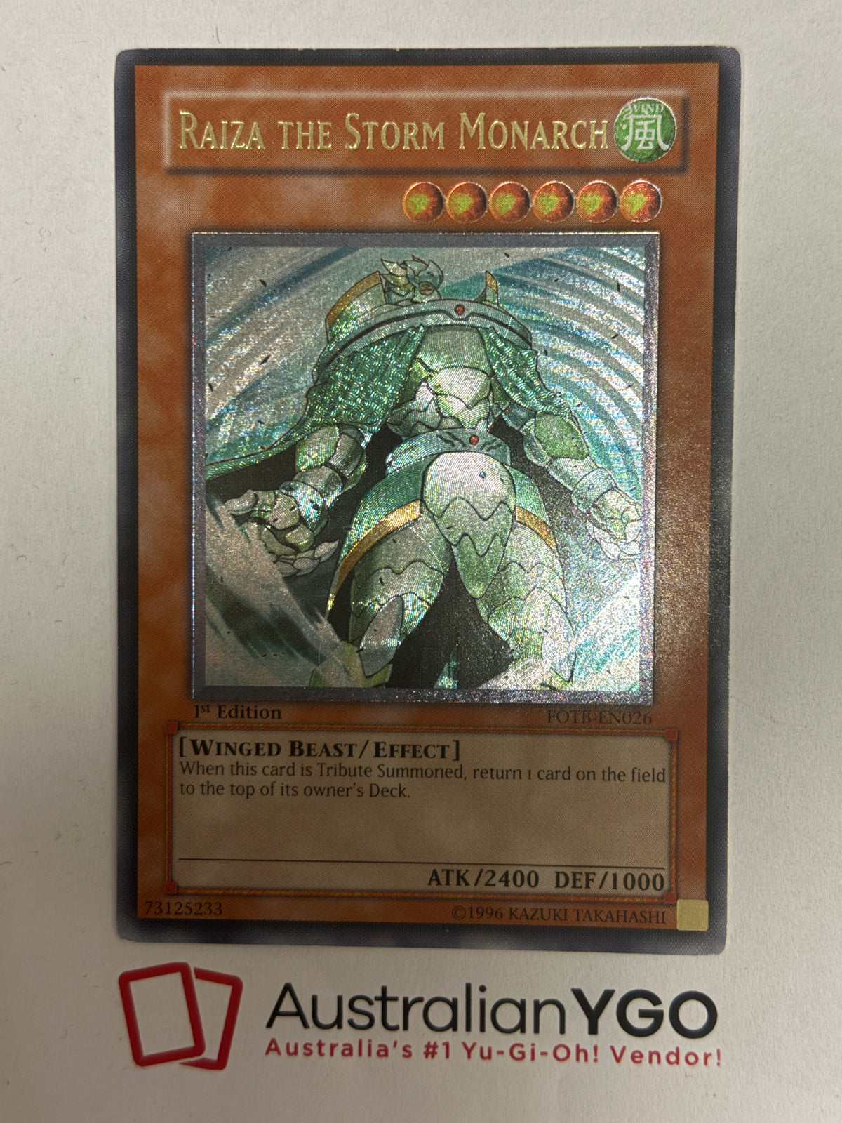 RAIZA THE STORM MONARCH FOTB-EN026