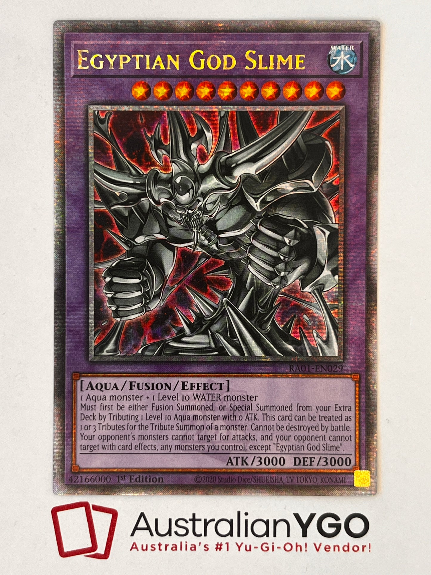 EGYPTIAN GOD SLIME (American) RA01-EN029 (QCR) Aus Ygo EGYPTIAN GOD SLIME (American) RA01-EN029 (QCR) Aus Ygo