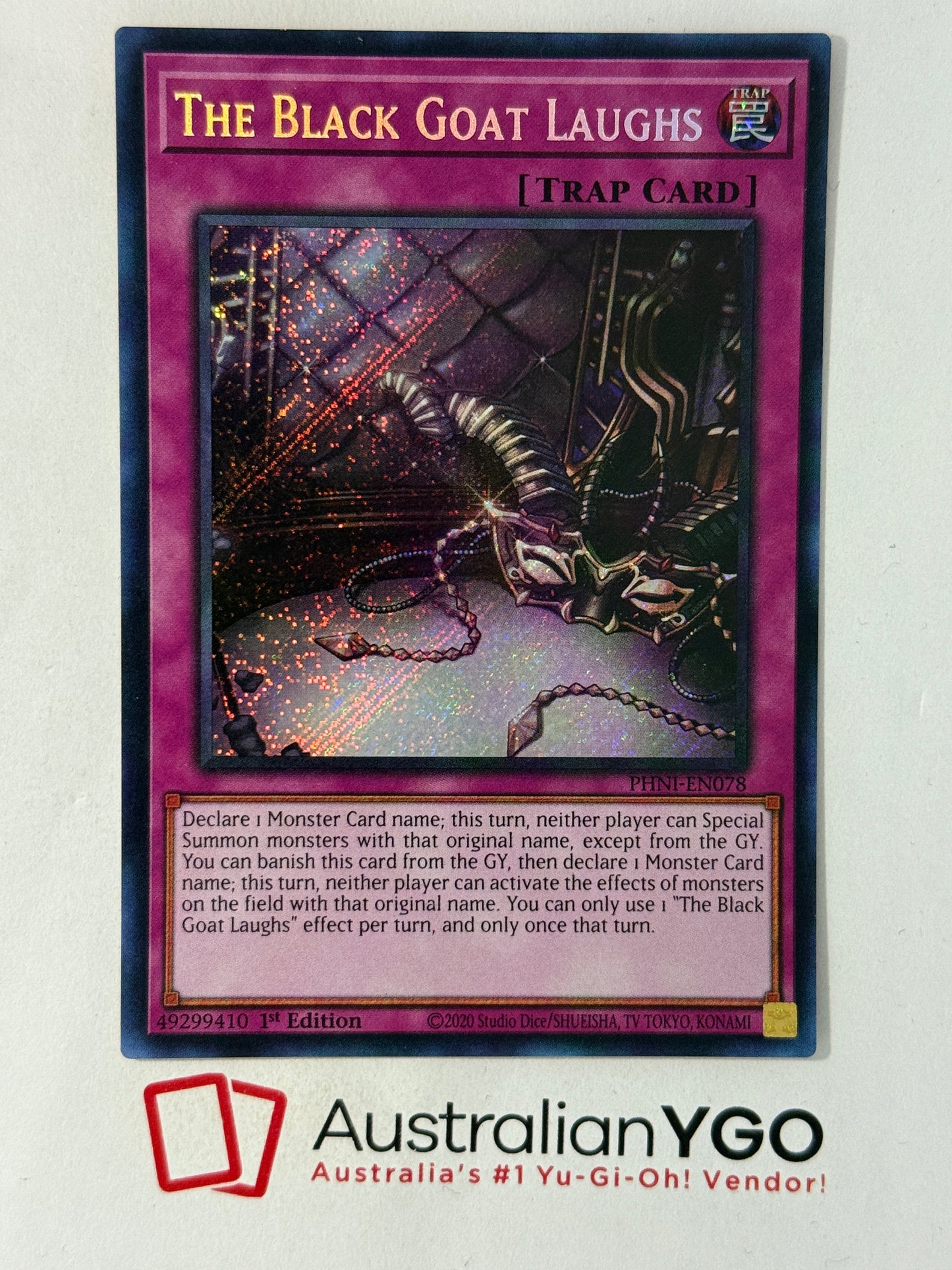 THE BLACK GOAT LAUGHS PHNI-EN078