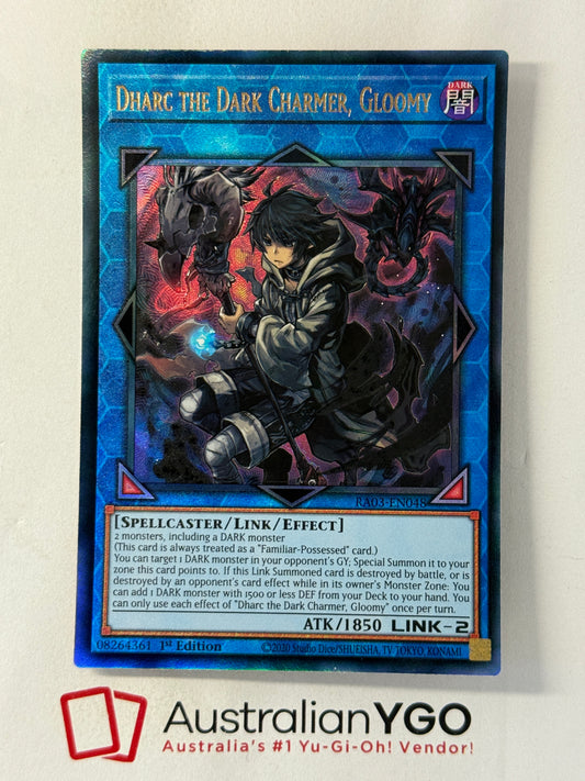 DHARC THE DARK CHARMER, GLOOMY RA03-EN048 (PUR)
