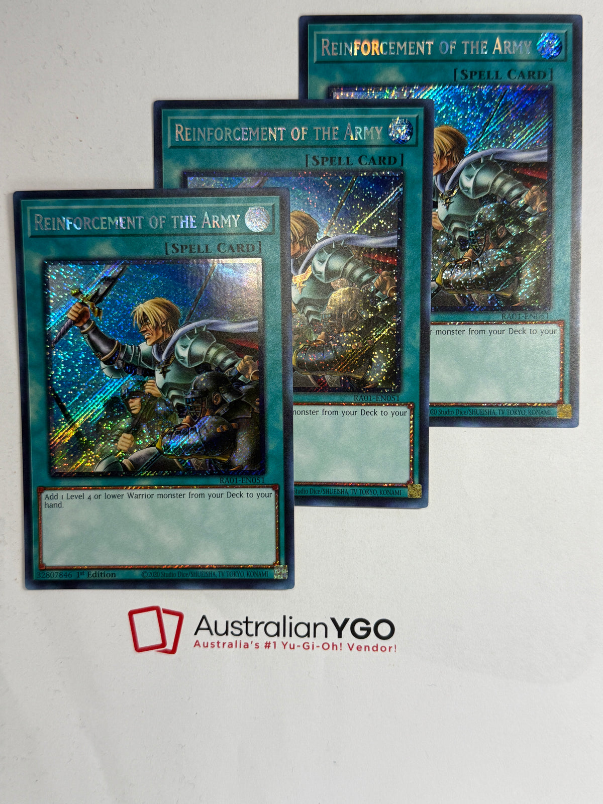 REINFORCEMENT OF THE ARMY RA01-EN051 (Playset)