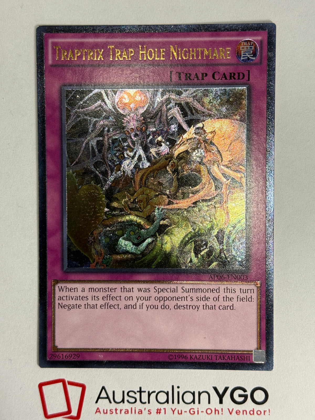 TRAPTRIX TRAP HOLE NIGHTMARE AP06-EN003 (UTR)