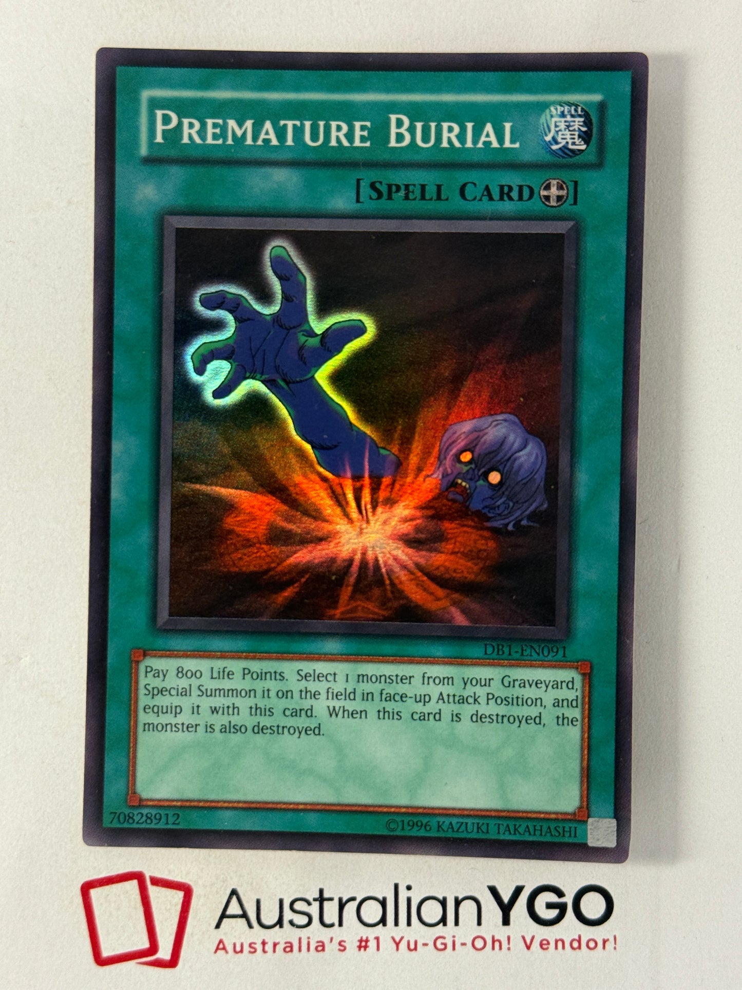 PREMATURE BURIAL DB1-EN091