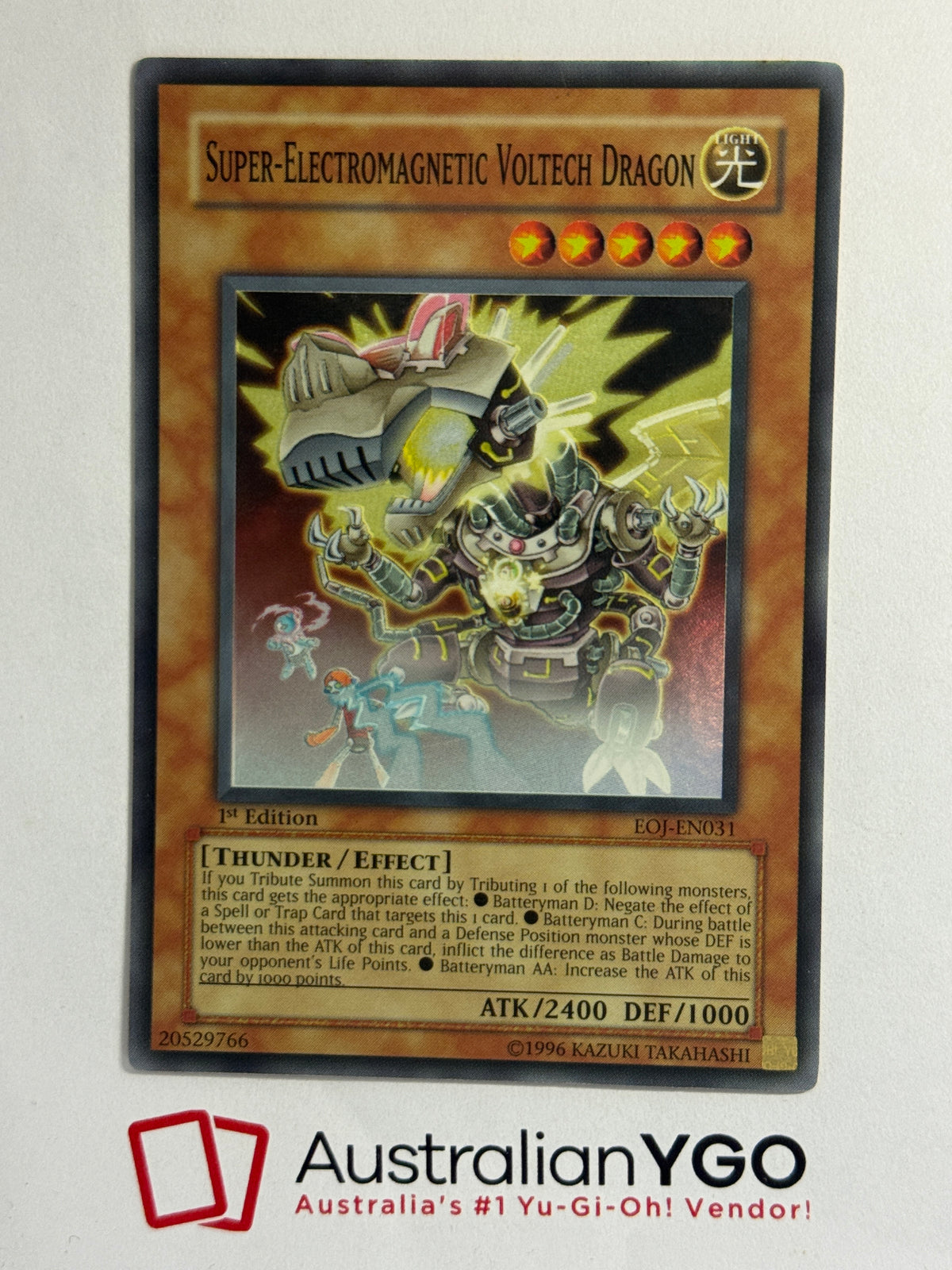 SUPER-ELECTROMAGNETIC VOLTECH DRAGON EOJ-EN031