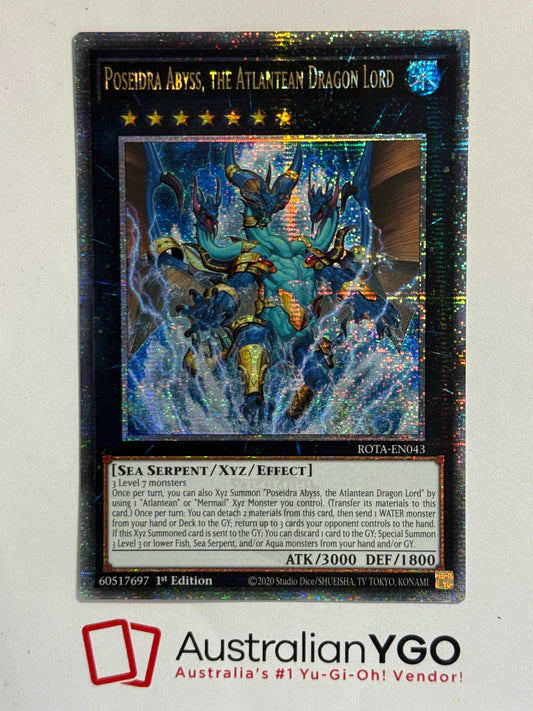 POSEIDRA ABYSS, THE ATLANTEAN DRAGON LORD (QCR)