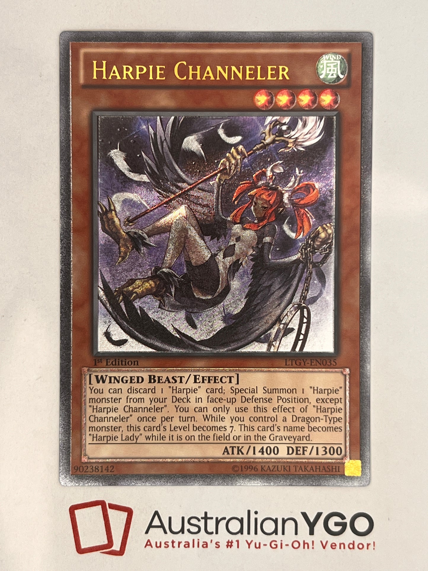 HARPIE CHANNELLER LTGY-EN035