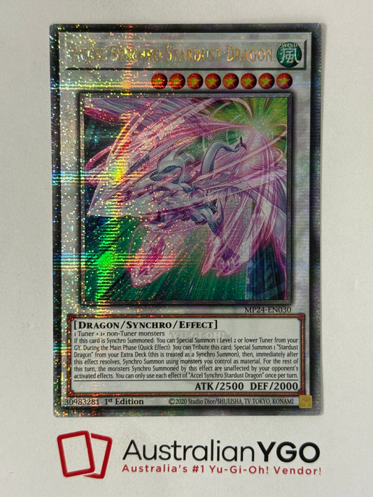 ACCEL SYNCHRO STARDUST DRAGON MP24-EN030 (QCR)